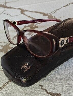 Authentic Chanel Collection Bouton eyeglasses model 3203 Rare